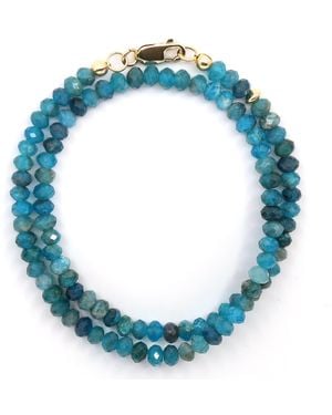 Shar Oke Apatite Bracelet - Blue