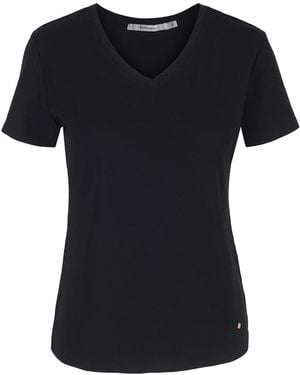 tirillm Star V-Neck T-Shirt - Black