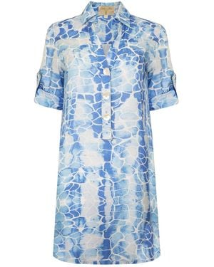 Sophia Alexia Pebbles Beach Shirt - Blue