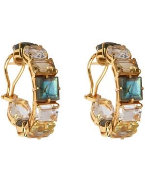 Bounkit Cielo Hoops Clip On - Metallic