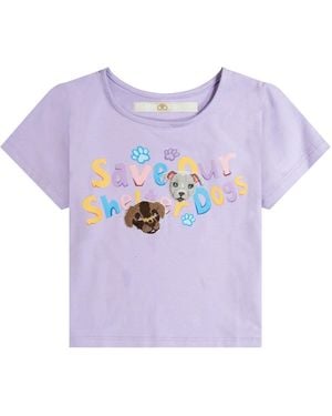 Cloud Haven Mission Tee - Purple