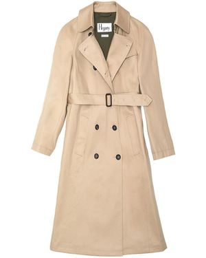 Hegarty London Neutrals Trench Coat - Natural