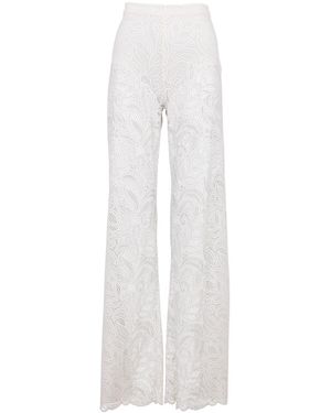 Zetaye Lyric Lace Pant - White