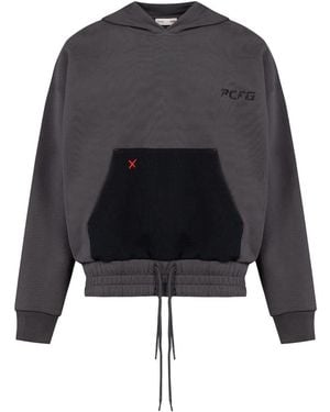 Pcfg Your Itch Two Cord Hoody - Black