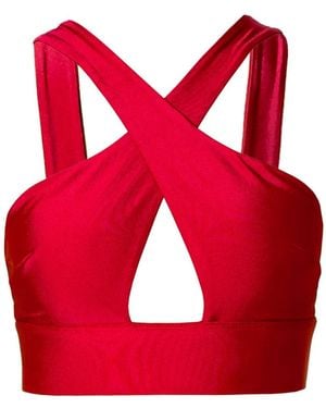 AGGI by HALEWSKI Isla Lollipop Top - Red