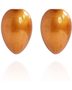 Saule Label Juno Earrings - Orange