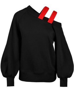 Ioana Ciolacu Sonia Mix Sweatshirt - Black