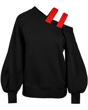 Ioana Ciolacu Sonia Mix Sweatshirt - Black