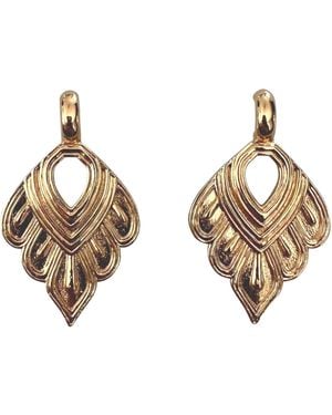 IN CAUDA VENENUM Sirius Earrings - Metallic