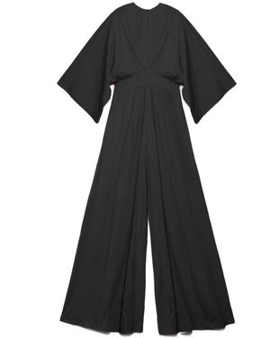 gaffer&fluf Empire Waist Jumpsuit - Black