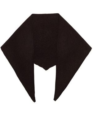 Mohair&Angora Caria Tria Foulard - Black