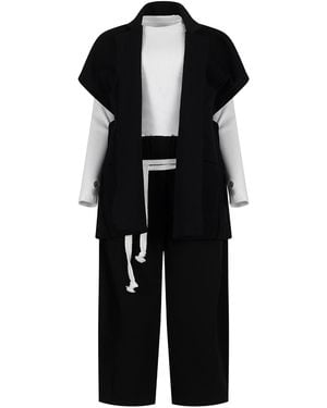 Clothes by Locker Room Oversized Three-Piece Set - Black