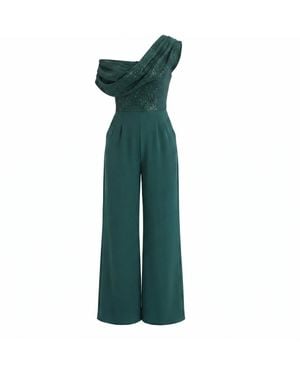Atom Label Venice Jumpsuit - Green