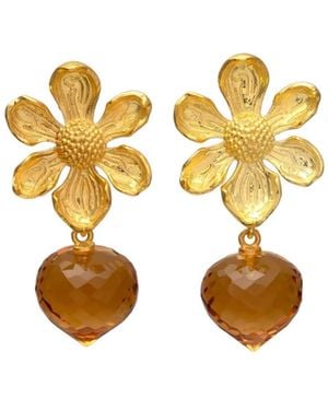 Decolet the label Ember Earrings - Metallic