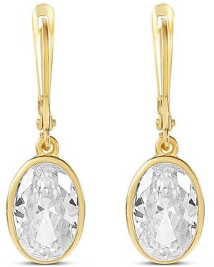 SHYMI Victorian Style Fancy Shape Drop Earrings - Metallic