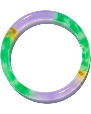 seree Field Jade Stone Bangle - Blue