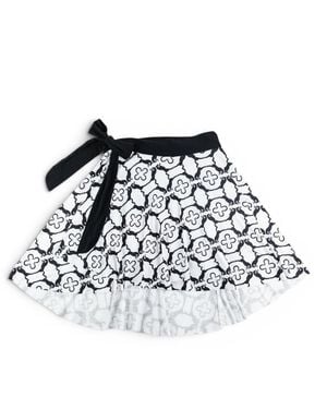 FORZA CAVALLO Horse & Shoe Wrap Skirt - Black