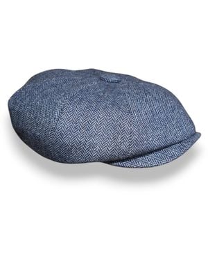 Mister Miller - Master Hatter Albert's Tides Bakerboy Cap - Blue