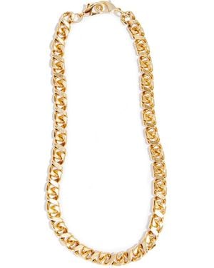 Lovard Vintage Flat Chain Necklace - Metallic
