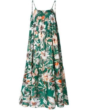 AGGI by HALEWSKI Lea Summer Bouquet Dress - Green