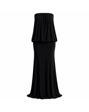 Maison De Gala Valerie Noir Maxi Dress - Black