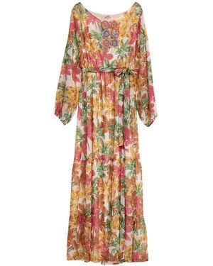 Niza Long Airy Dress Zanzibar - Multicolor