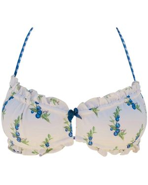 IVY SWIMWEAR Blueberry Pie Bikini Top
