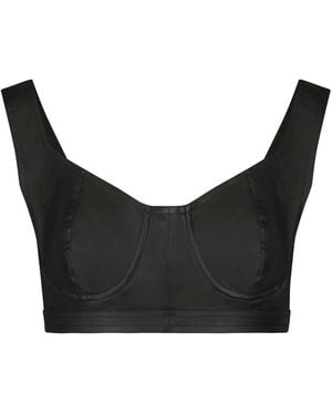 Monique Singh Bra Top - Black