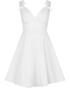 Decolet the label Bianca Sundress - White