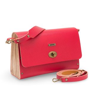 Mud - Manufacture Under Design Leonor Medium Bag - Red