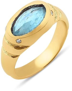 Ece London The Urania's Eye Ring - Metallic