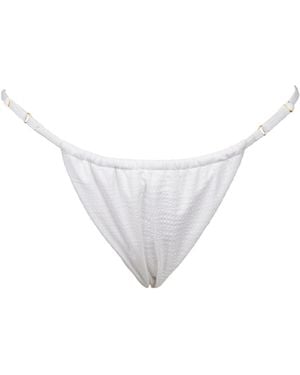 Medina Swimwear Equator Bikini Bottom - White