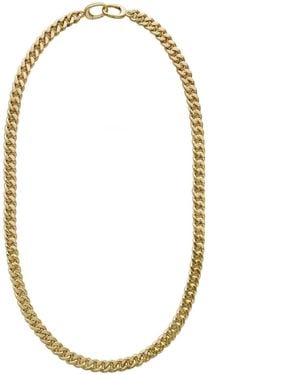 Onia Maxi Cuban Link Long Chain Waist Chain - Metallic