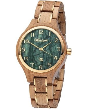 Waidzeit Wine Princess Watch Vert Wine Barrel - Metallic