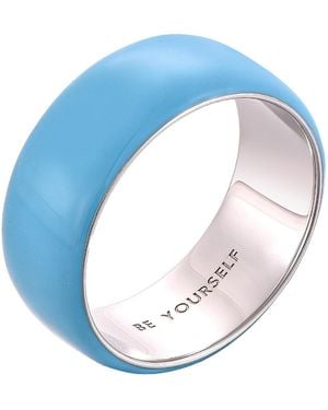 Pinnole Celeste Thick Ring - Blue
