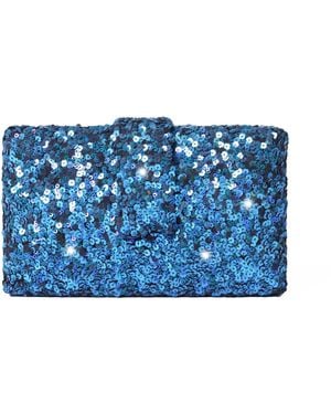 Simitri Capri Kitsch Clutch - Blue