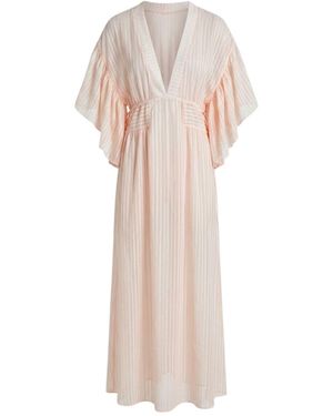 GLAM ON YOU Neutrals Alora Kaftan - Pink