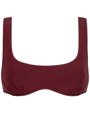 Montce Kaia Sport Bikini Top - Red