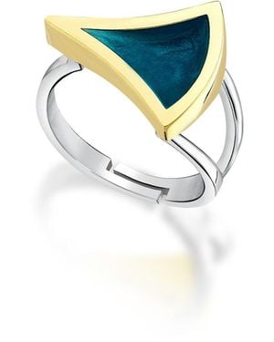 C|Nd|N by Candan Balto Awakening & - Enamel Ring - Blue