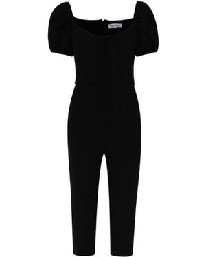 Circular Path Jill Romper - Black