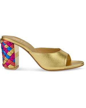 April & Alex Augusta Mule - Metallic