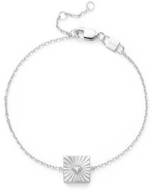 Kouree 'You'Ve Got This' Fixed Charm Bracelet - White