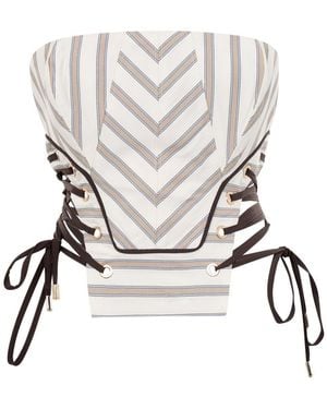 Ma Mulier Nova Bustier - White
