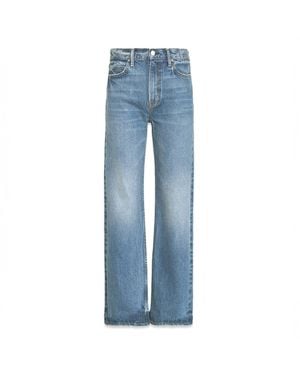 NOEND Selma Loose Straight Jeans - Blue