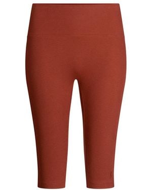 The Koozy Charlotte High Waist Shorts - Red