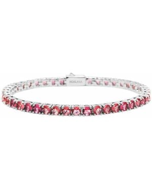 Nialaya Tennis Bracelet - Pink