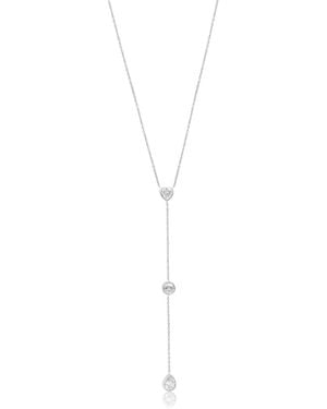 SHYMI Fancy Shape Lariat - White