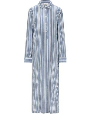 Nudea The Maxi Shirt - Blue