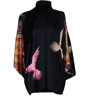 ARTISTA Stars Silky Dress - Black