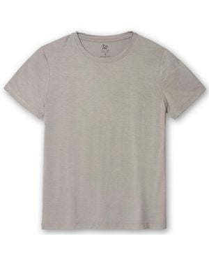 On/Off Essentials Bamboo Crew Neck Tee - Grey